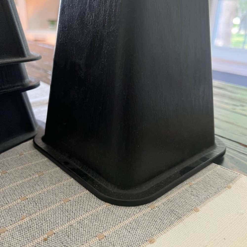 Black Bed Risers - Picture 2 of 2